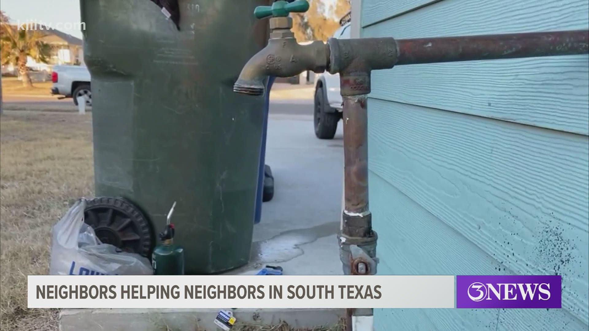 Chul McGuire is continuing his efforts in helping to restore the community one water pipe at a time.