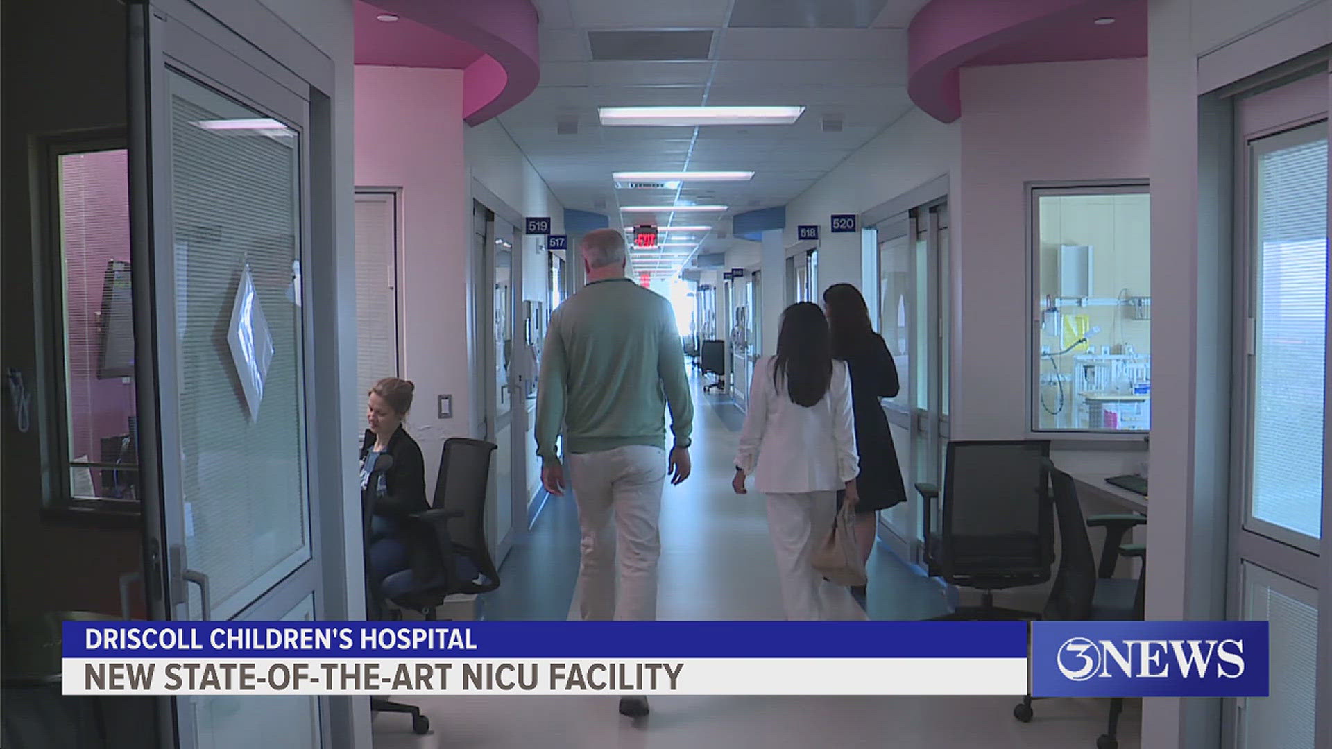 Driscoll Children's Hospital celebrated the opening of a new state-of-the-art NICU Thursday, one that stays true to their motto "together, we heal".