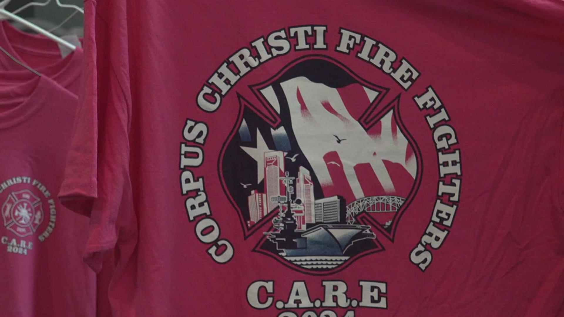 The campaign raises money for cancer nonprofits and local firefighters who are battling the disease.