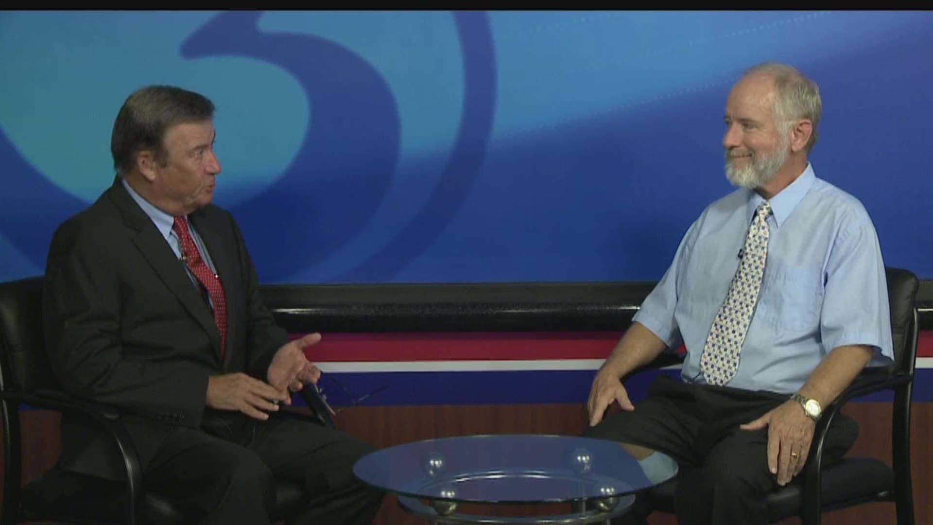 Mayoral candidate Larry White visited 3News to discuss the upcoming election and his goals for the City of Corpus Christi.