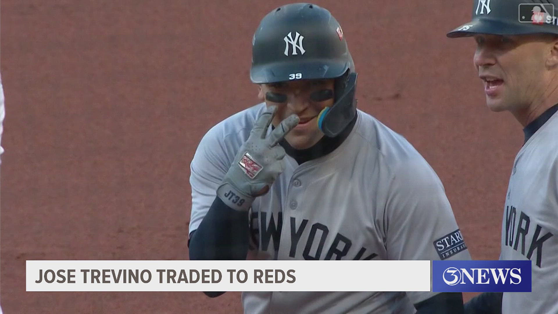 Jose Trevino Traded From Yankees To Reds | Kiiitv.com