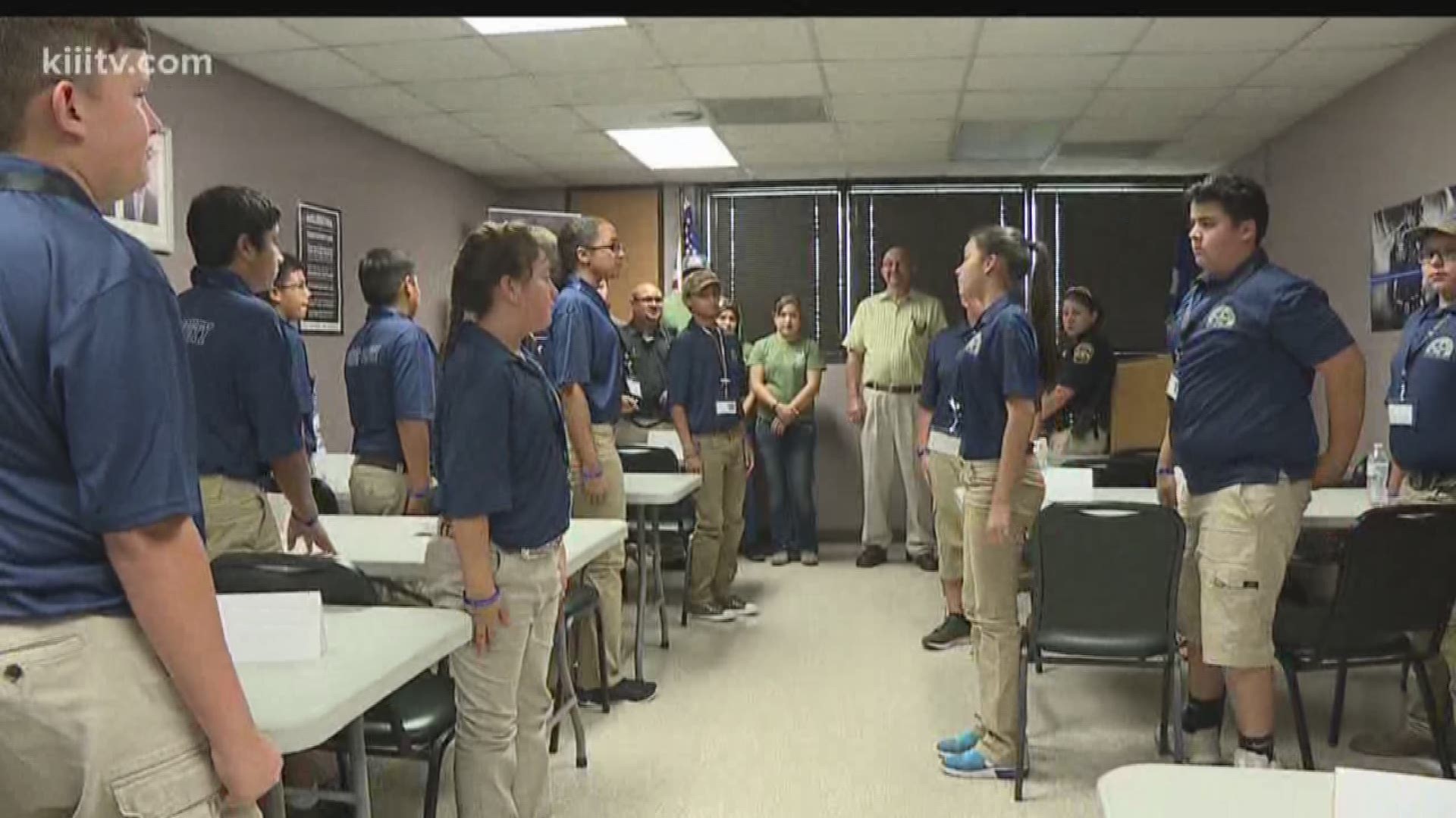 The Bee county Sheriff's office welcomes 24 new junior deputy cadets.