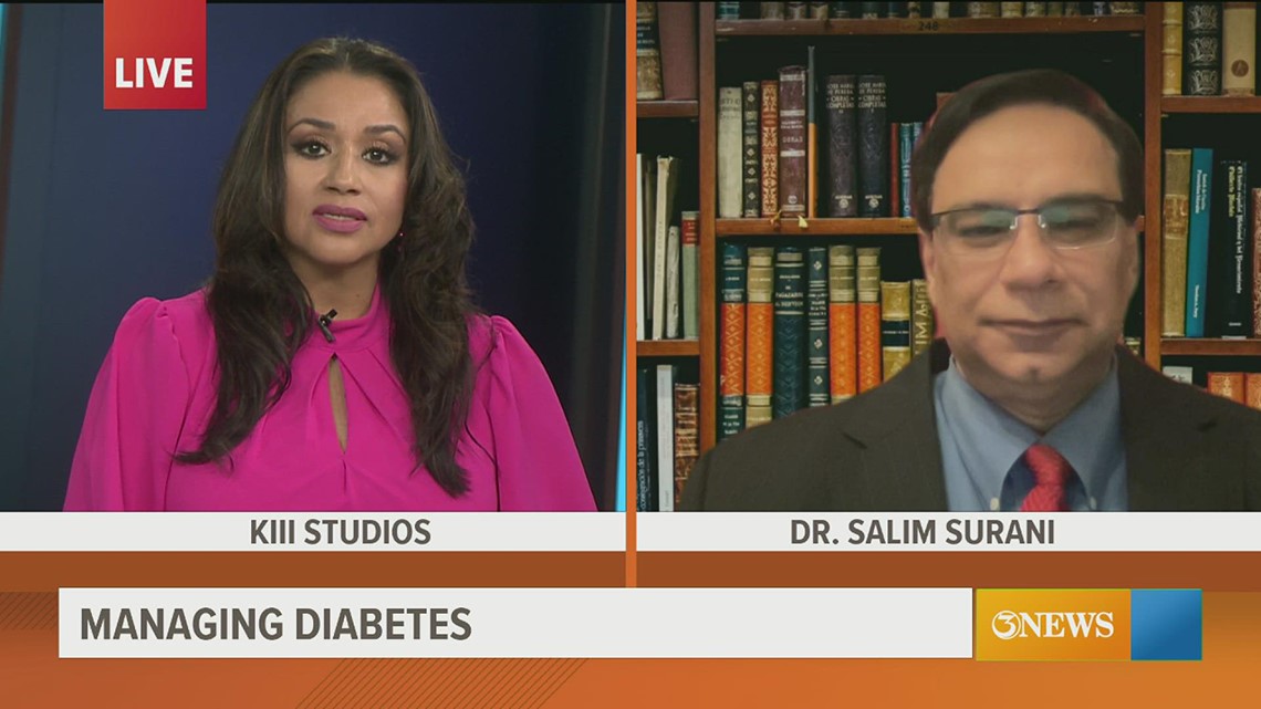 Dr. Surani discusses how to manage diabetes