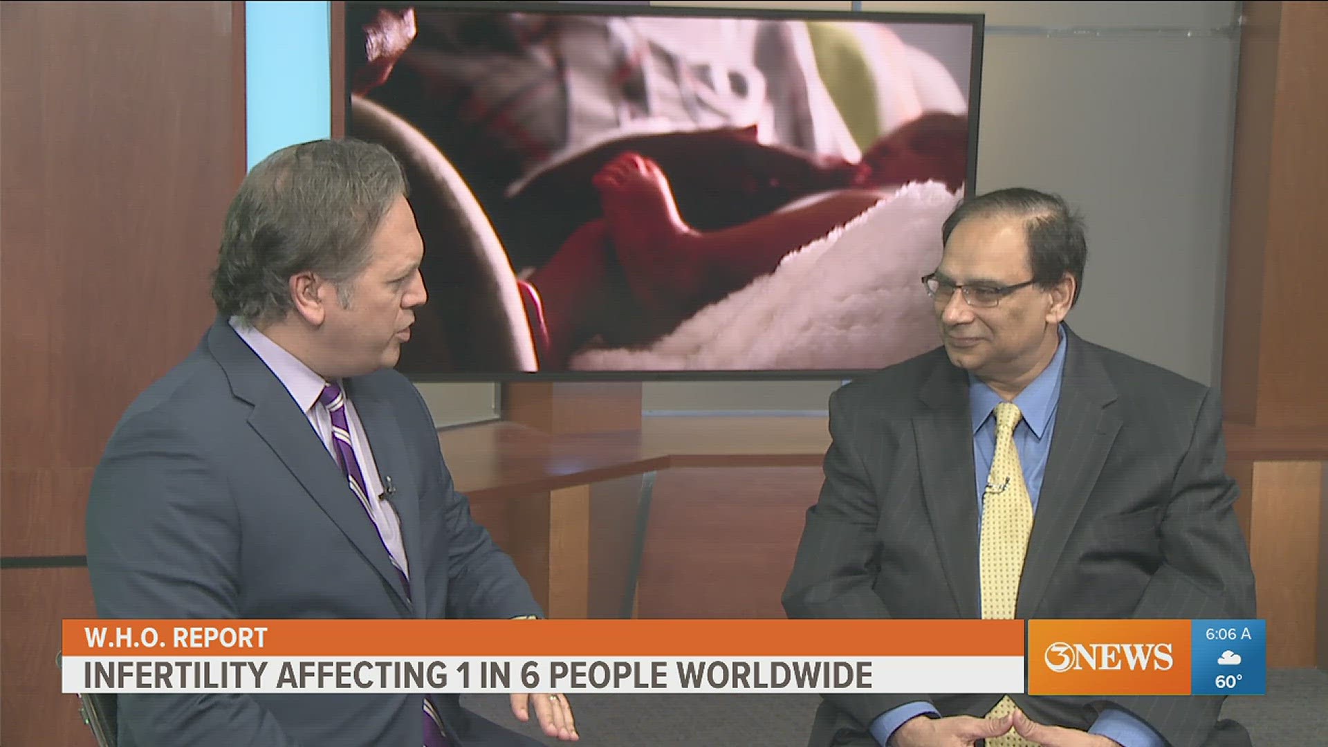 Dr. Salim Surani joined us live to discuss a new WHO study that reveals one in six women experience infertility.