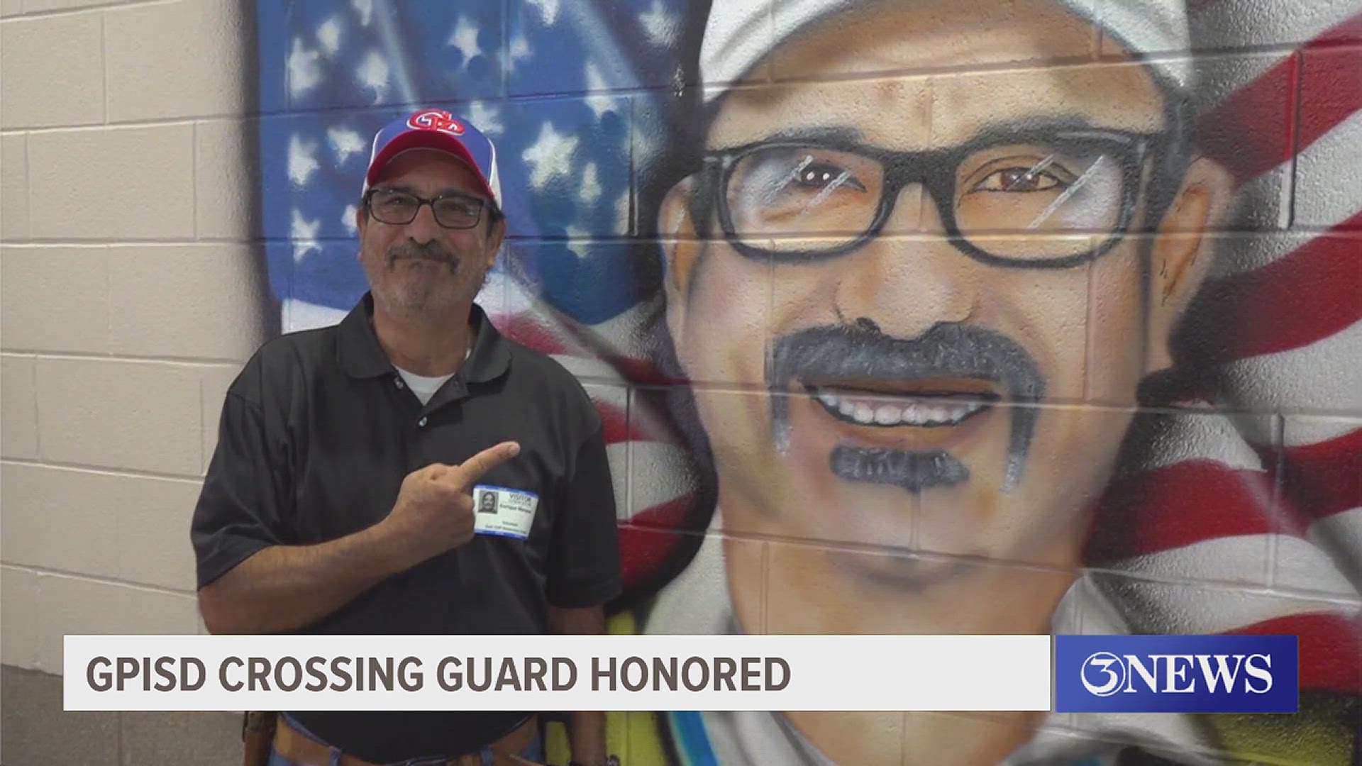 Enrique Martinez, lovingly known around campus as 'Mr. Kiki,' is spending his retirement making sure students make it to school safely. He was thanked in a big way.