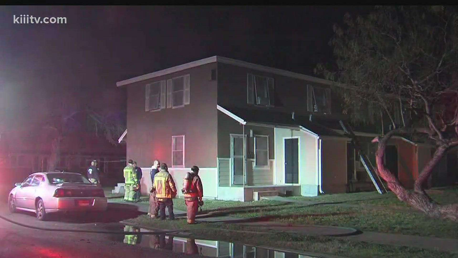 Overnight fire in La Armada Housing Complex leaves family displaced