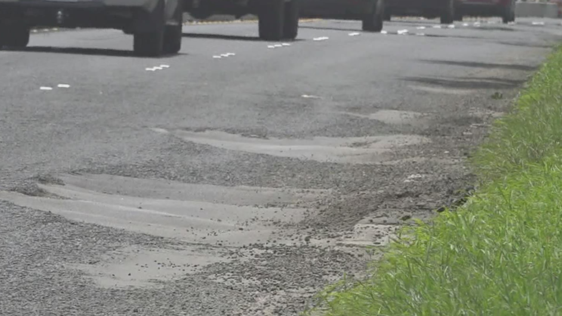 Recent rains have caused an increase of potholes on city streets.