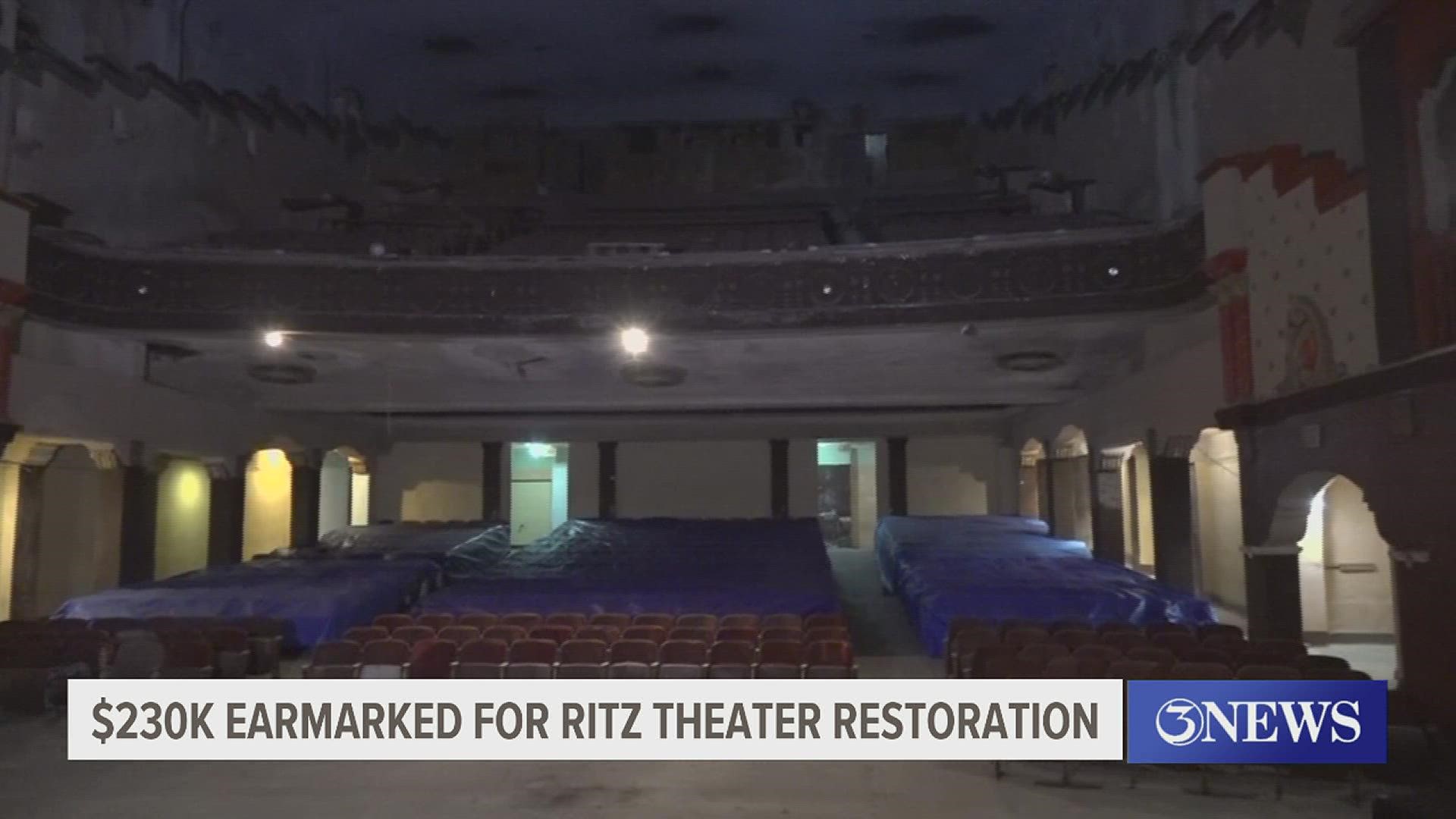 More good news: any donations made right now toward restoring the theatre will be doubled by this grant.