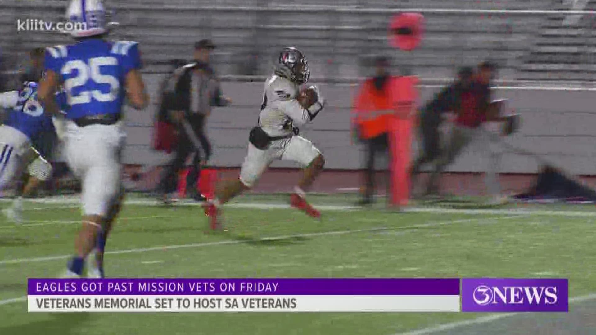 The Eagles knocked off familiar foe Mission Vets this past Friday, but now turn their sights to a stout San Antonio Veterans team.