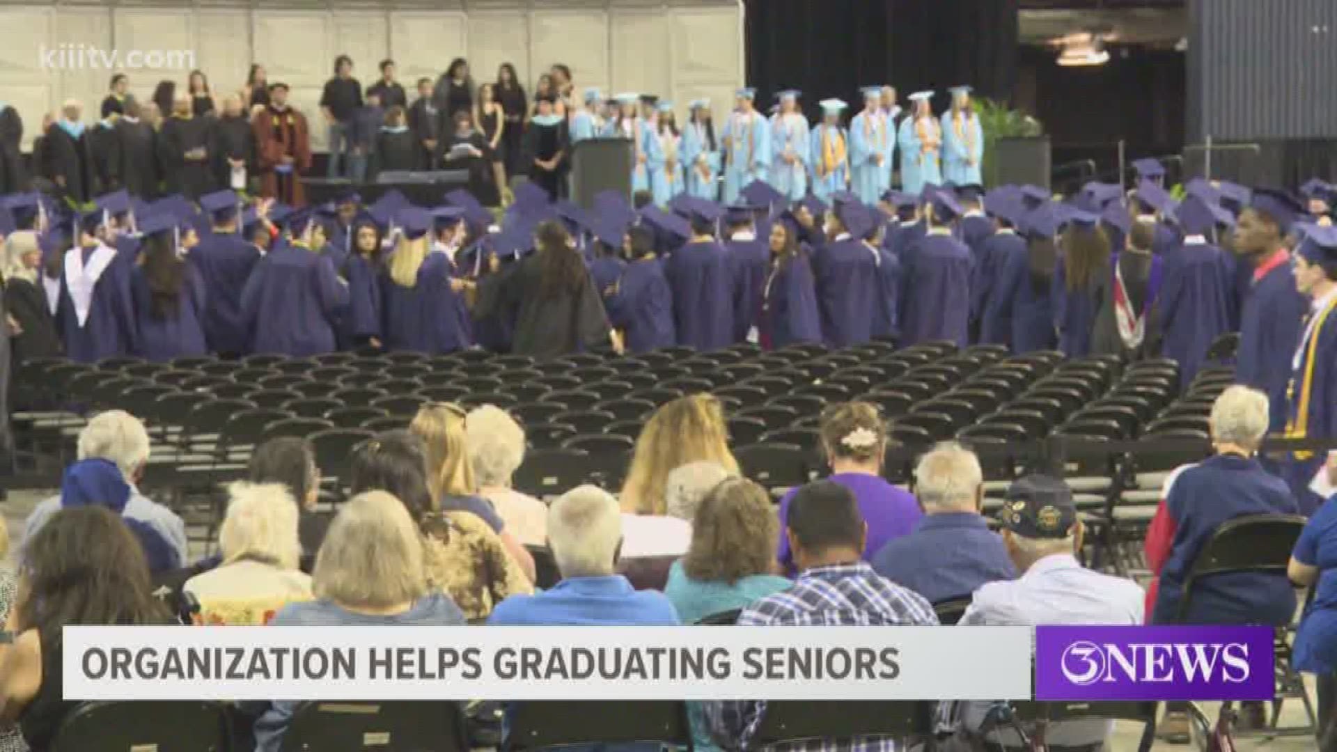 Communities in Schools said there are dozens of seniors who cannot afford a cap and gown