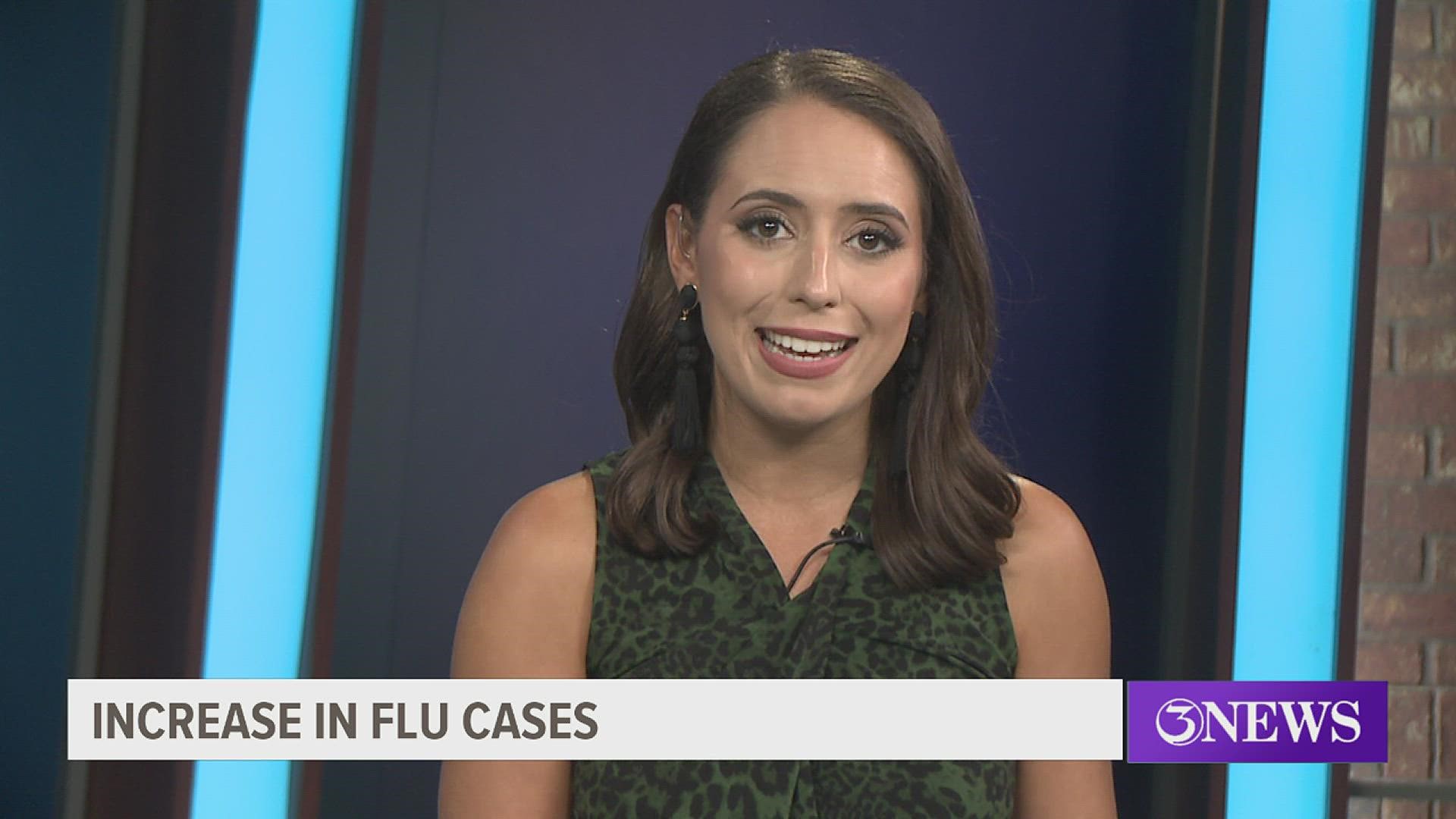 For the first week in Oct., the Corpus Christi-Nueces County Public Health District reported 513 flu cases, compared to just 7 at the same time last year.