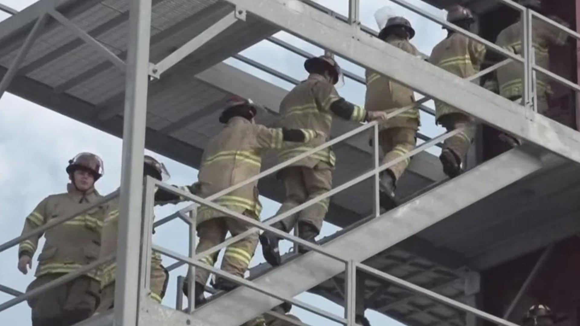 National First Responder Training Complex 9/11 stair climb honors ...