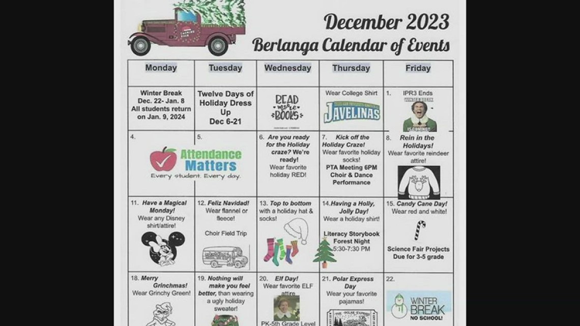 CCISD's 12 Days of Holiday events add stress, some parents say - Vimarsana News