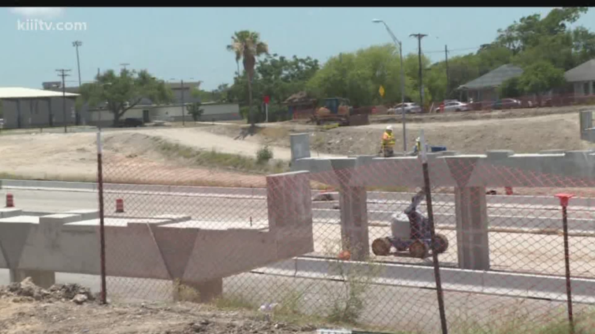 Construction of the new Harbor Bridge is said to be on track. It's just a little over two years from opening, but during the construction process, local motorists are having to face some challenges.