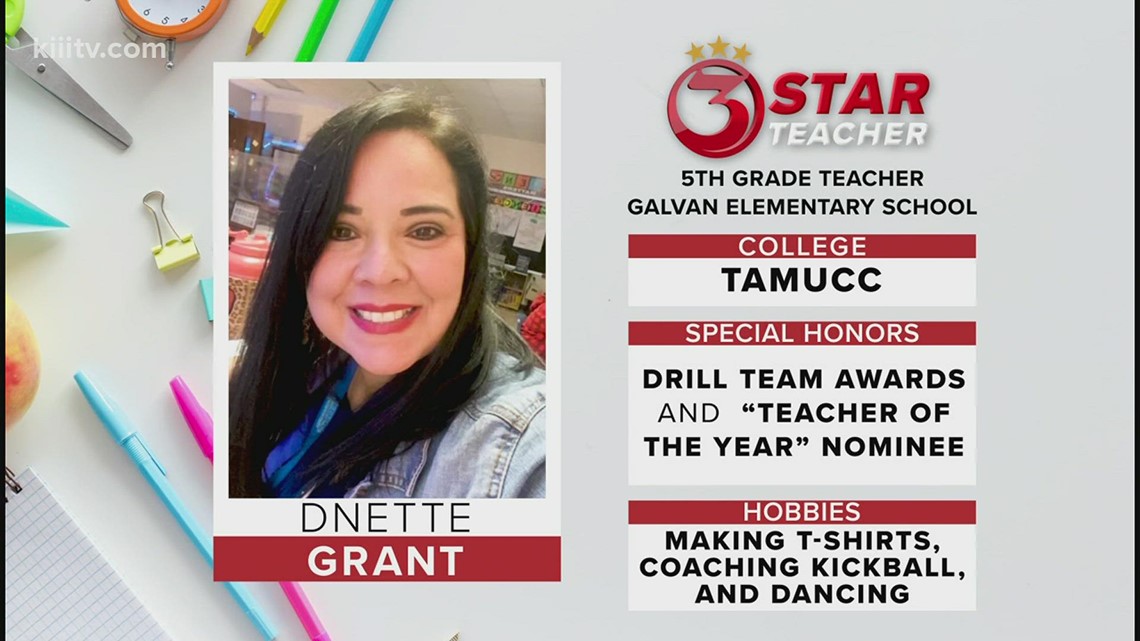 3Star Teacher: Dnette Grant!