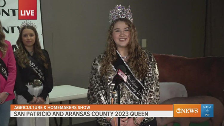 San Patricio, Aransas County A&H Show queen is crowned