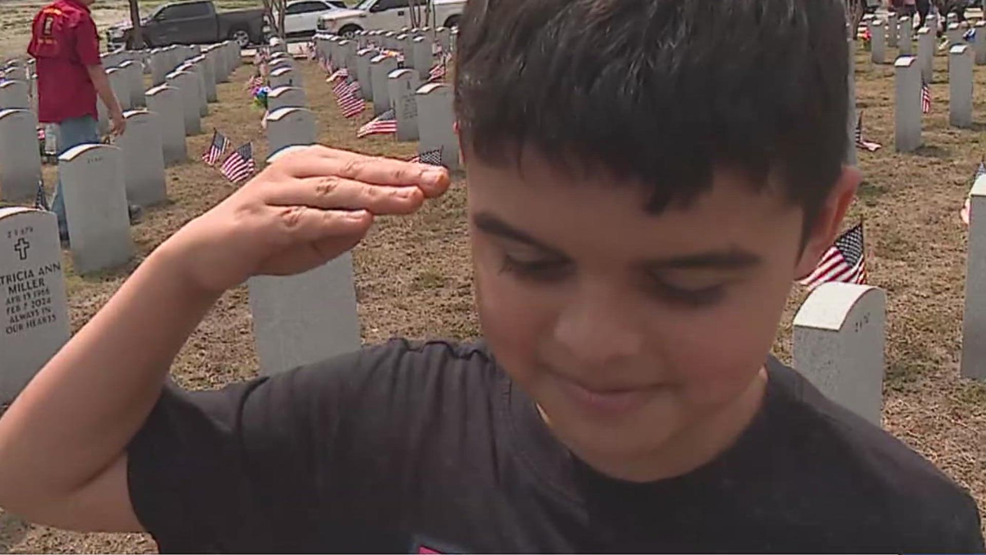 The City of Corpus Christi took the morning to honor fallen service members.