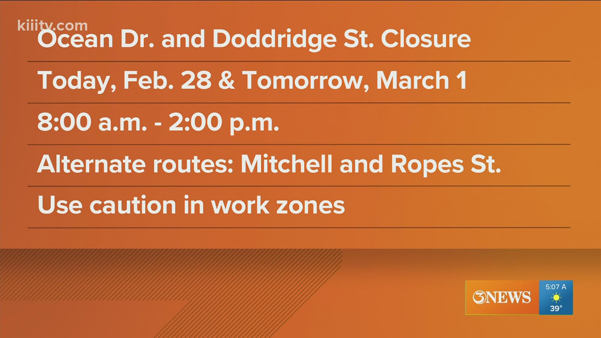 Contractors will be completing the installation of the final riding surface on the south bound lanes of Ocean Dr.