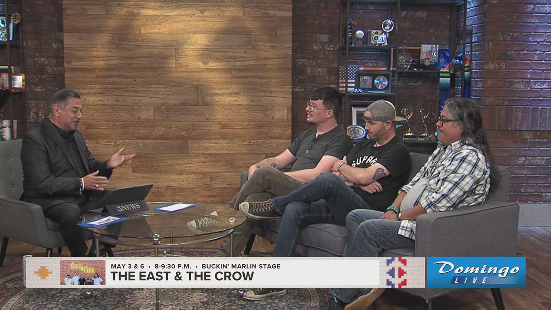 The East & the Crow talk representing local musicians at Buc Days on ...