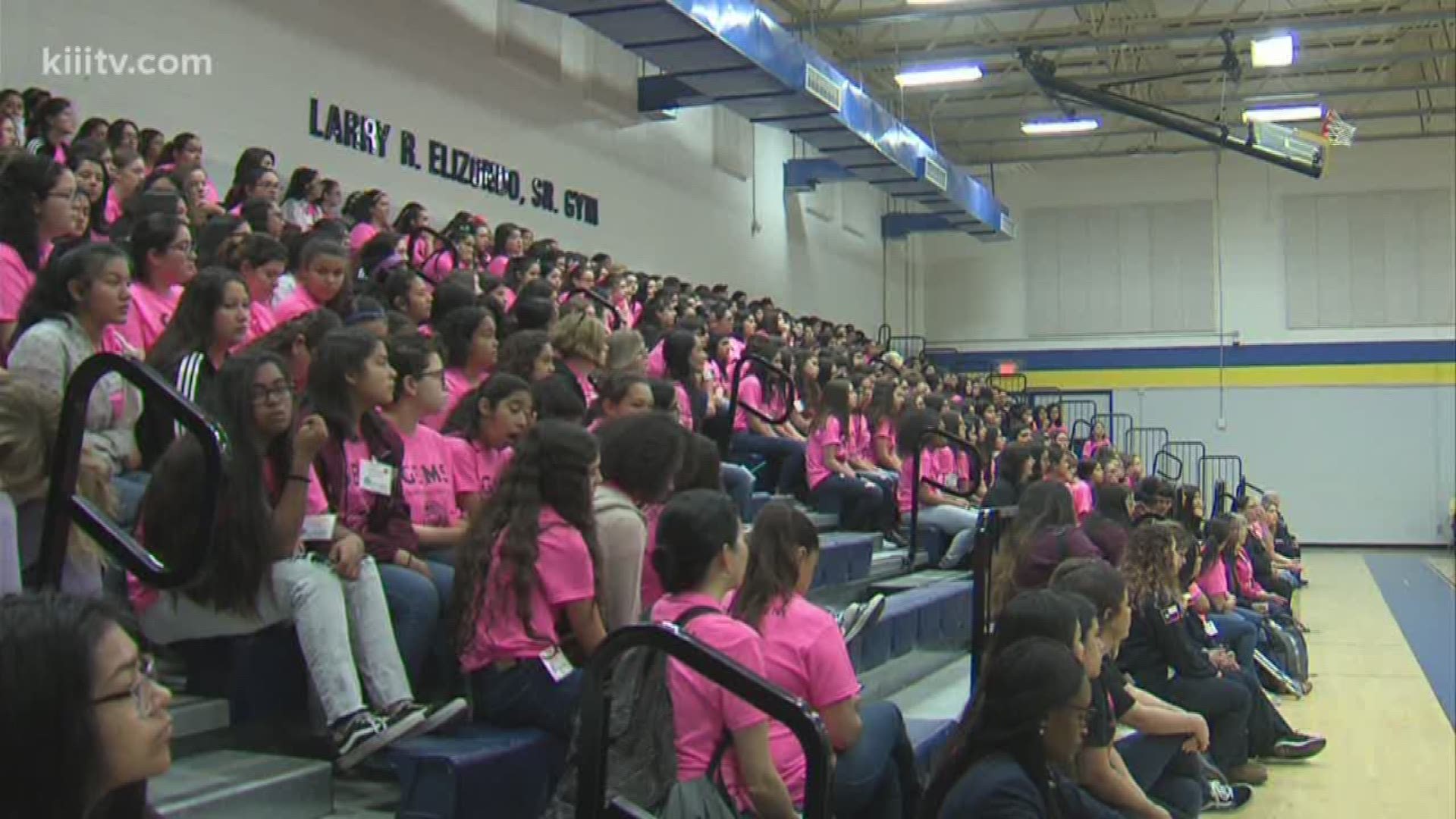 Over 350 female students from the Coastal Bend gathered at Moody High School for a GEMS Conference.