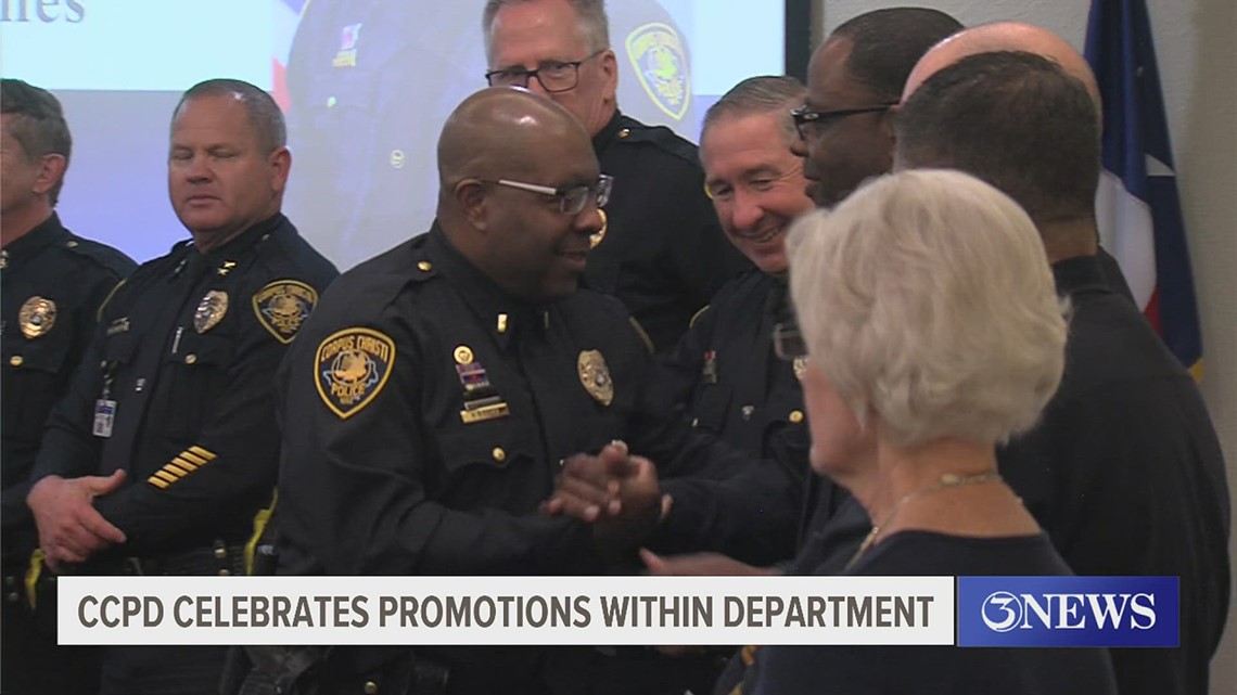 Two CCPD officers promoted | kiiitv.com