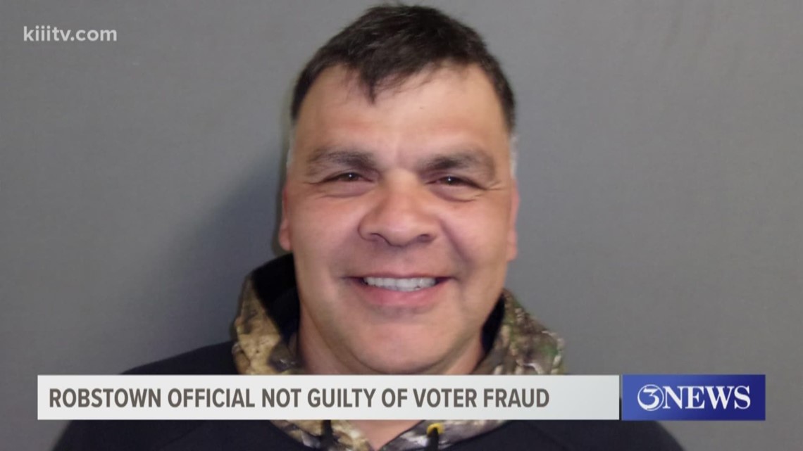 Robstown official found not guilty of voter fraud