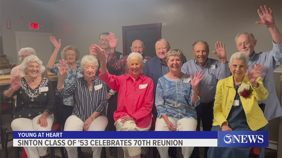 Sinton class of '53 celebrates 70th reunion