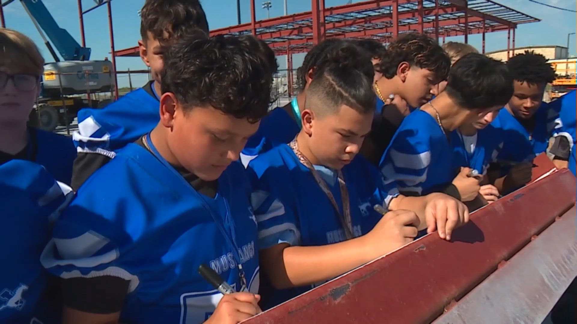 Names in the rafters: Ingleside ISD students help build school history ...