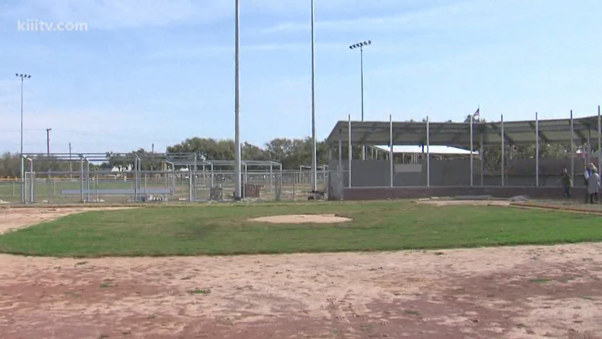 The new field will be located at Memorial Park at the intersection of Pearl Street and Enterprise Boulevard.