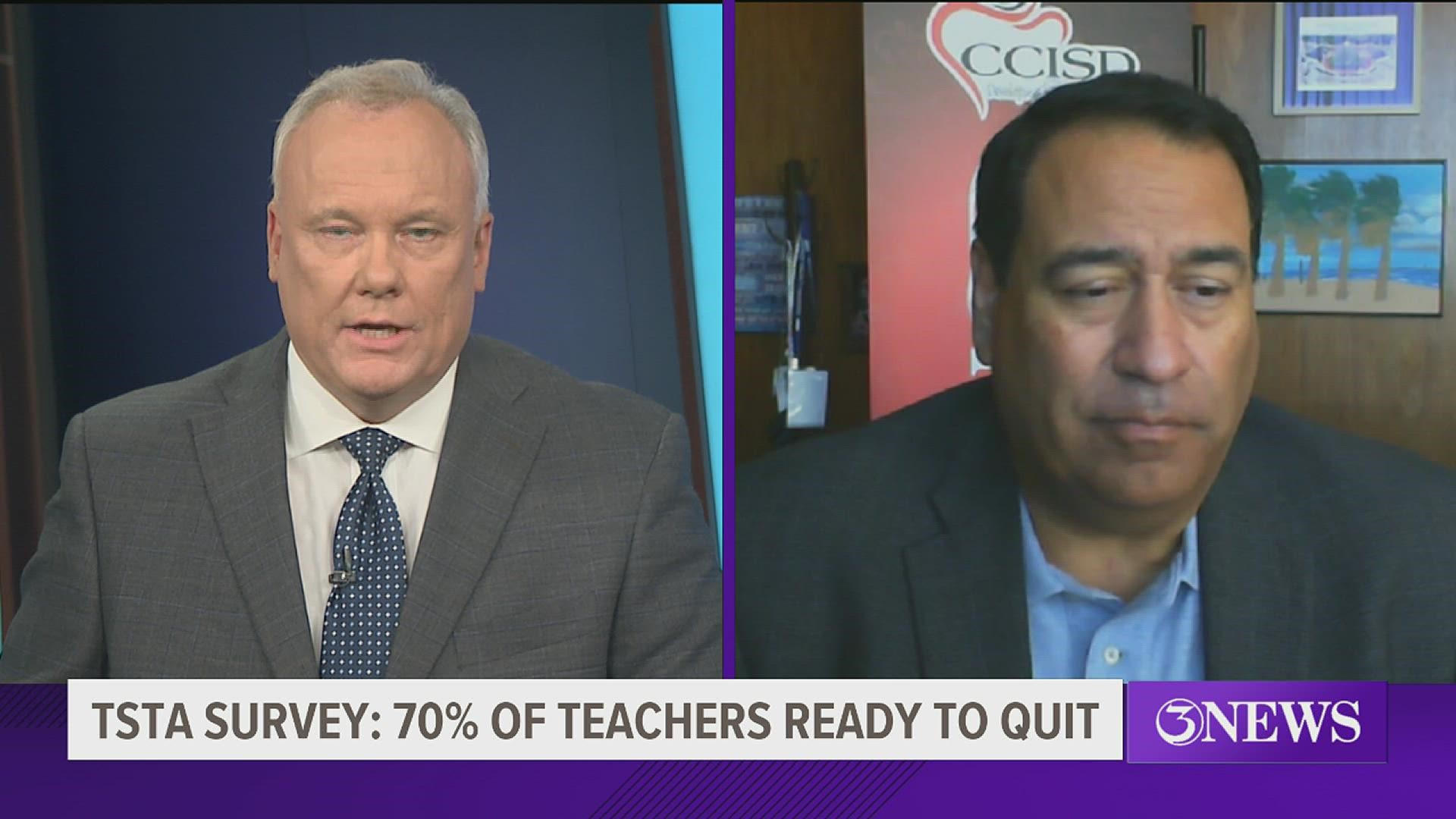 3NEWS got to speak with Hernandez regarding the progress that has been with the special task force he created to determine teacher retention goals.