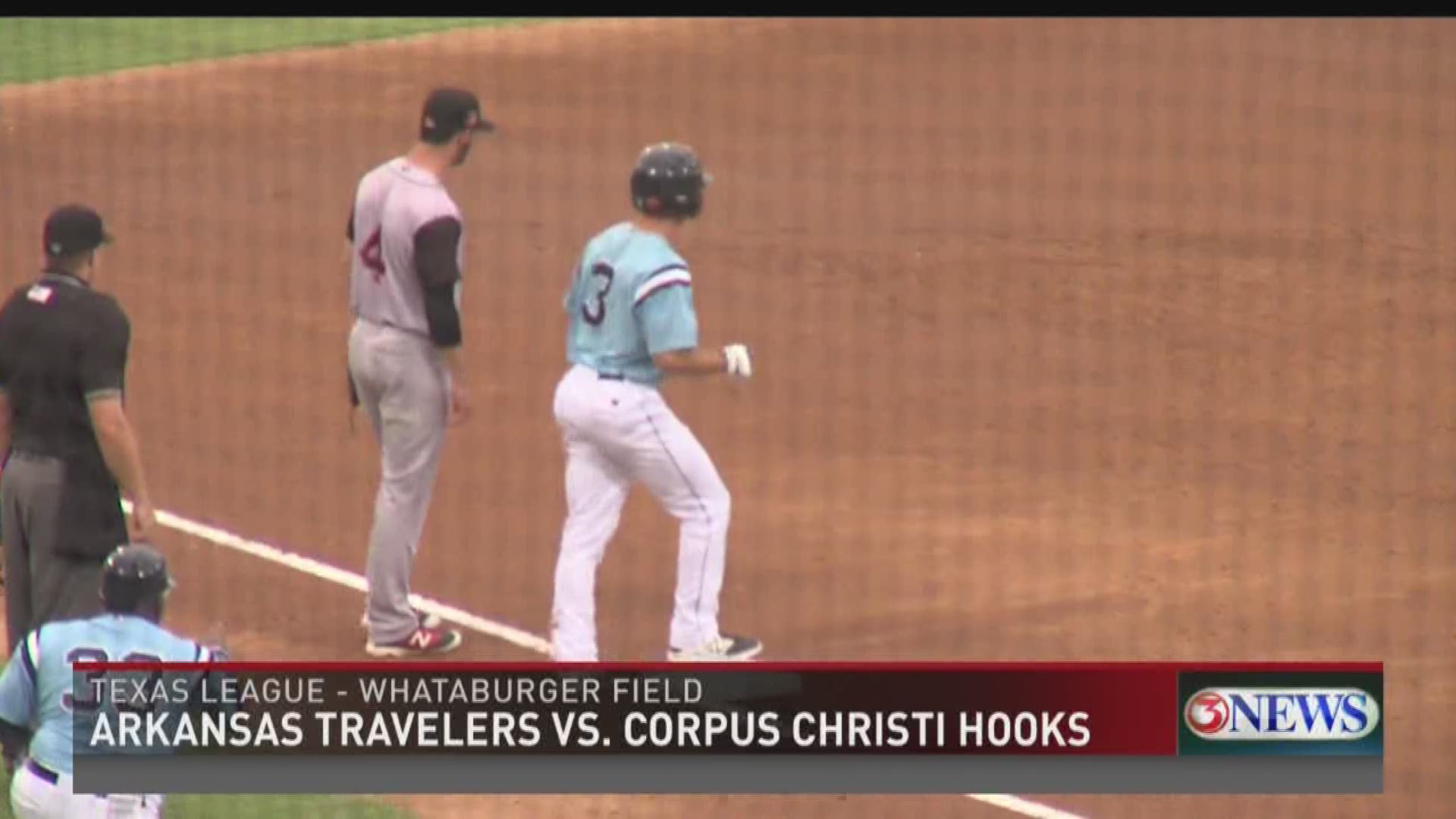 Corpus Christi Hooks take on Arkansas Travelers in Texas League