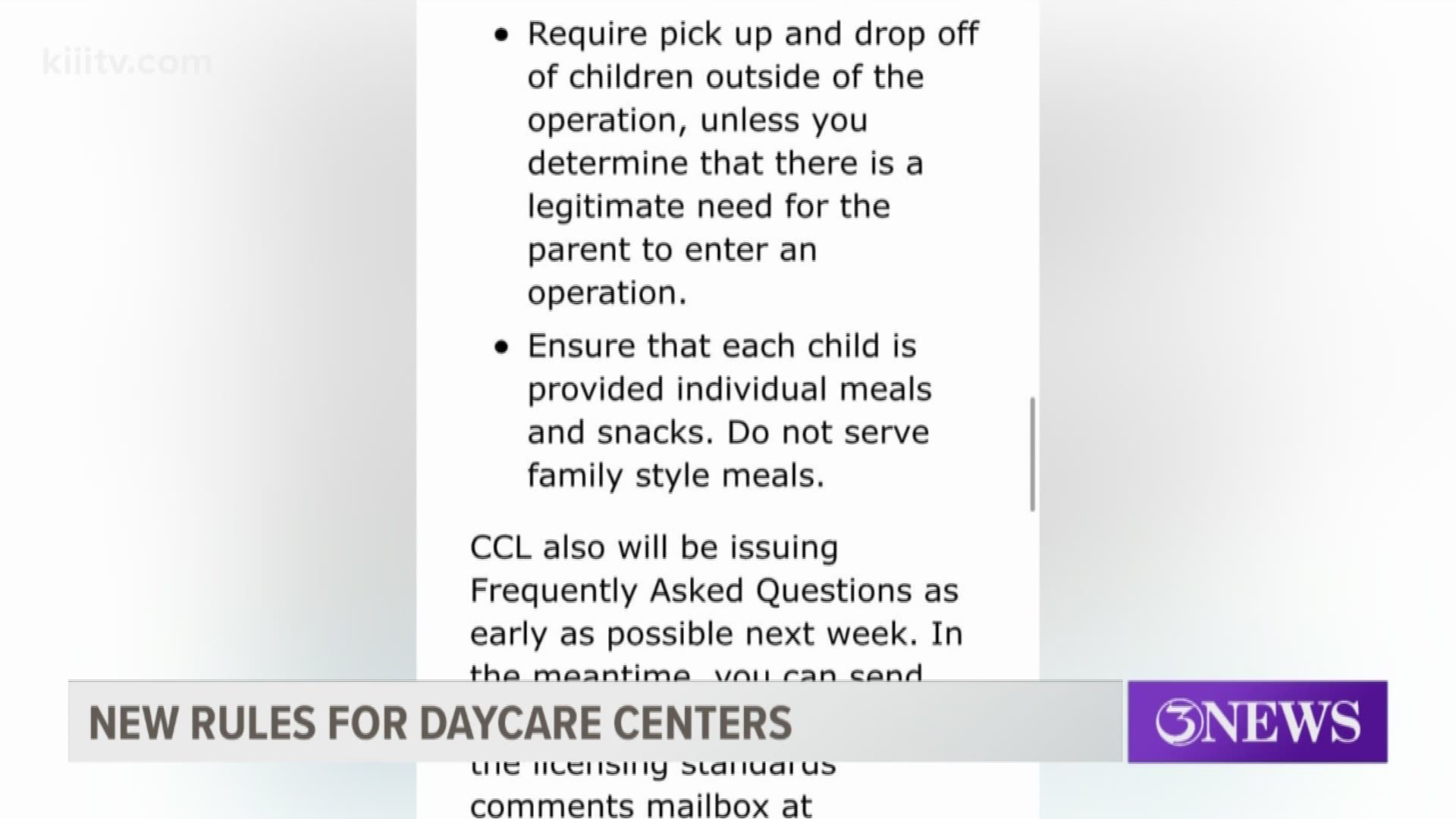 If your child goes to daycare, you're going to have to get used to a few new rules.