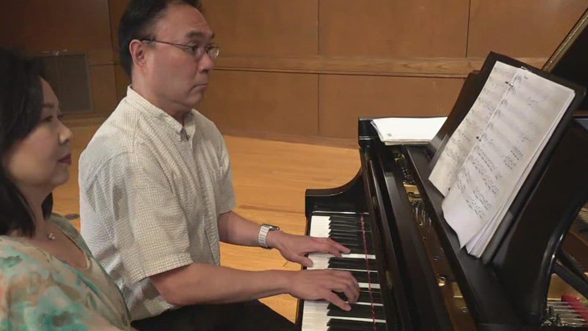 Del Mar College Professor of Music, Dr. David Sutanto, and Professor of Piano, Dr. Shao-Shan Chen will be performing in Agen France on Thursday, May 26.