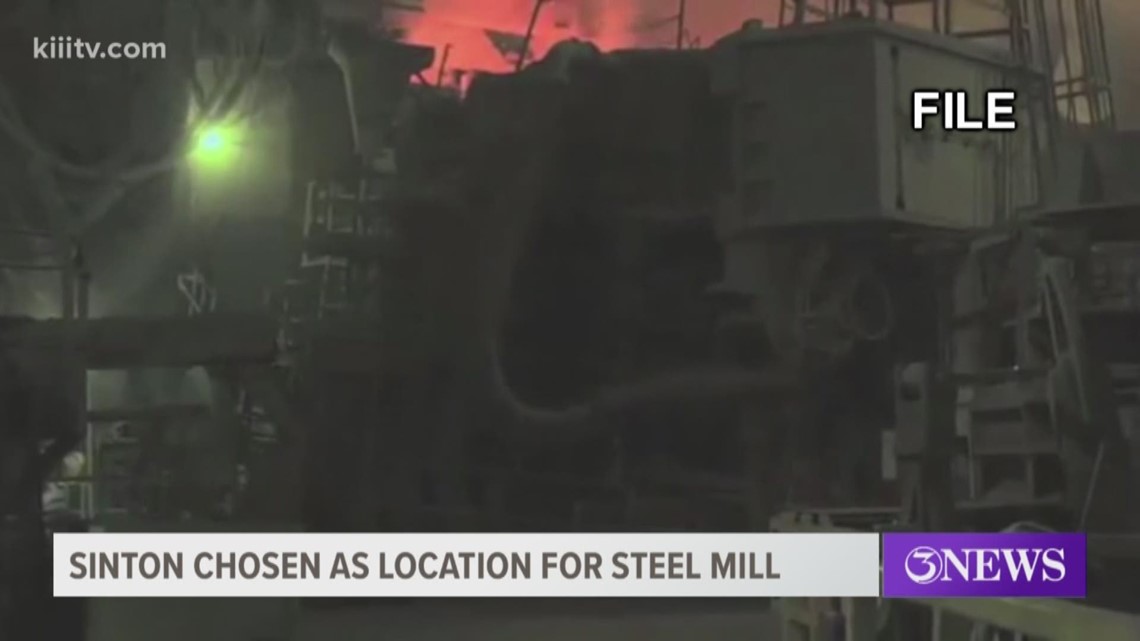 Steel Dynamics selects Sinton, Texas, location for new 1.7 billion steel mill