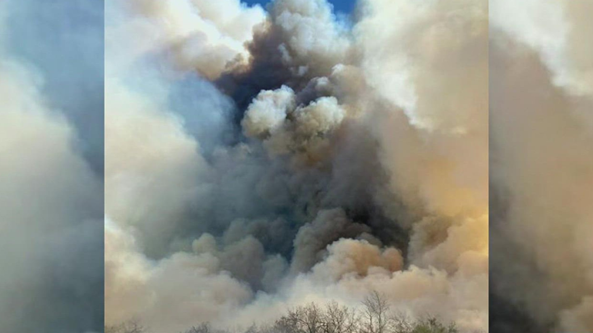 The Texas A&M forest service reports that the blaze is only 40% contained as of Friday night. Meanwhile the Lab East fire has been fully contained.