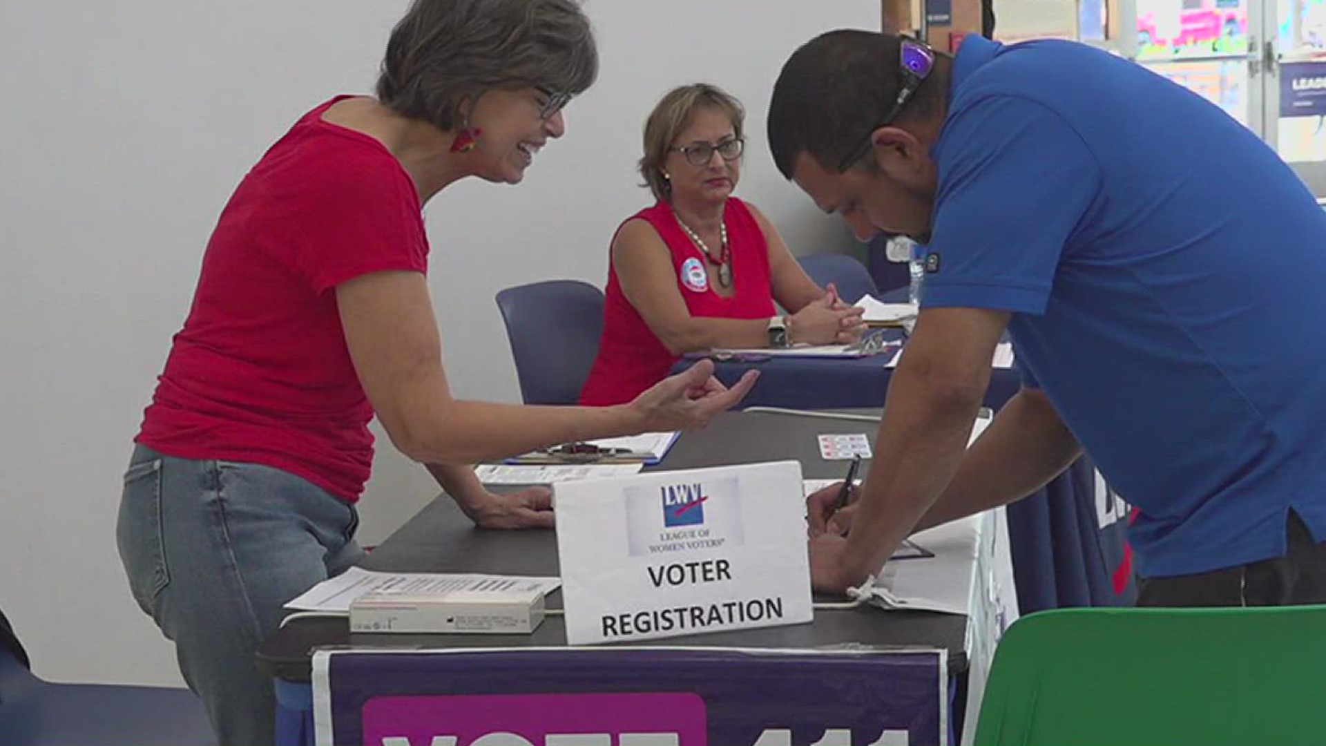 The League of Women Voters(LWV) hopes to see a record number of Nueces County voters at the upcoming midterm election. Early voting begins Oct. 24- Nov. 4.