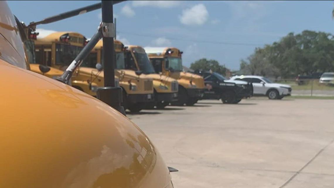 Aransas Pass school bus drivers receive safety refresher from DPS ...