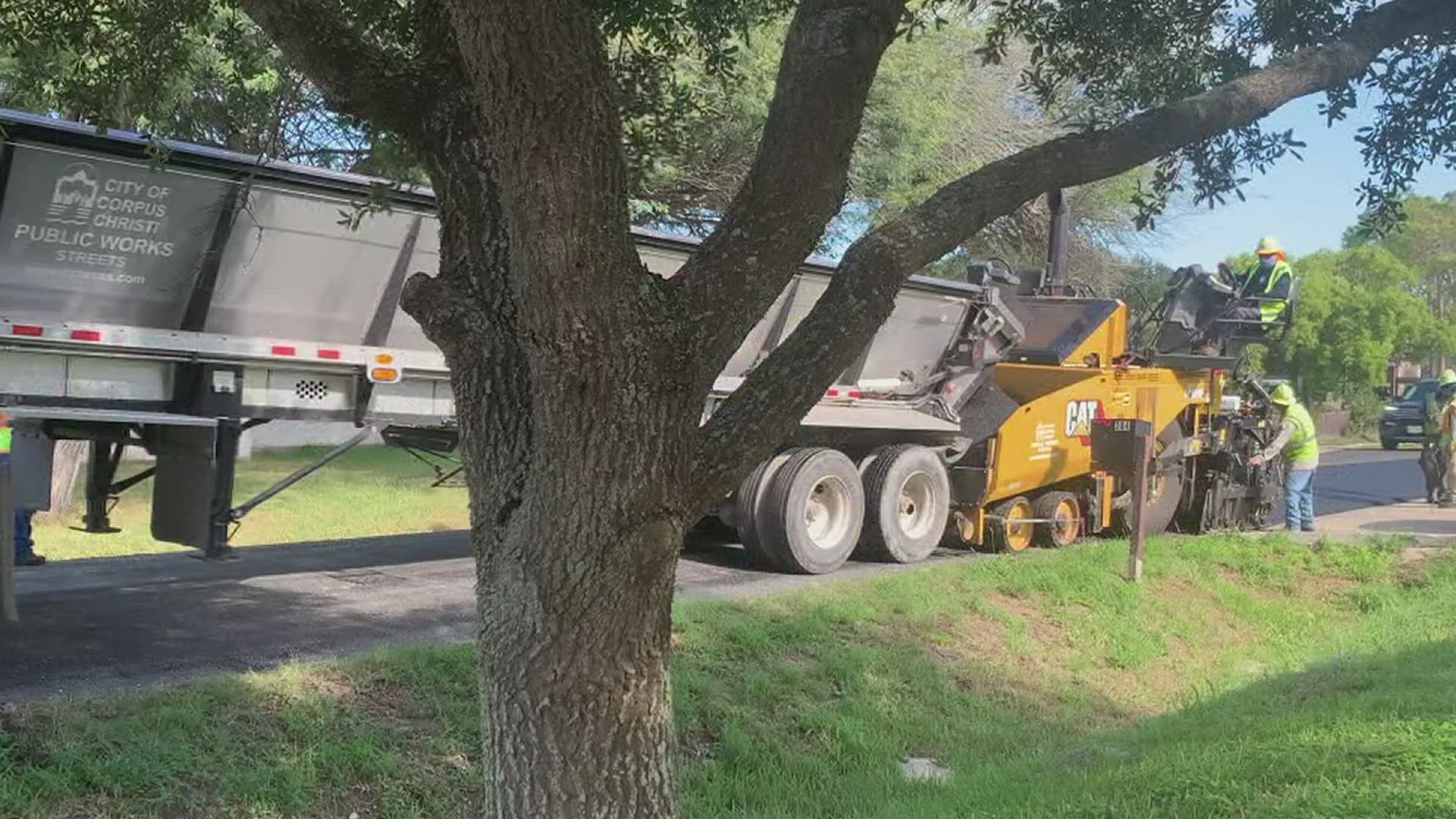 This stage of the program is expected to resurface 40 miles of residential streets before the end of the year.