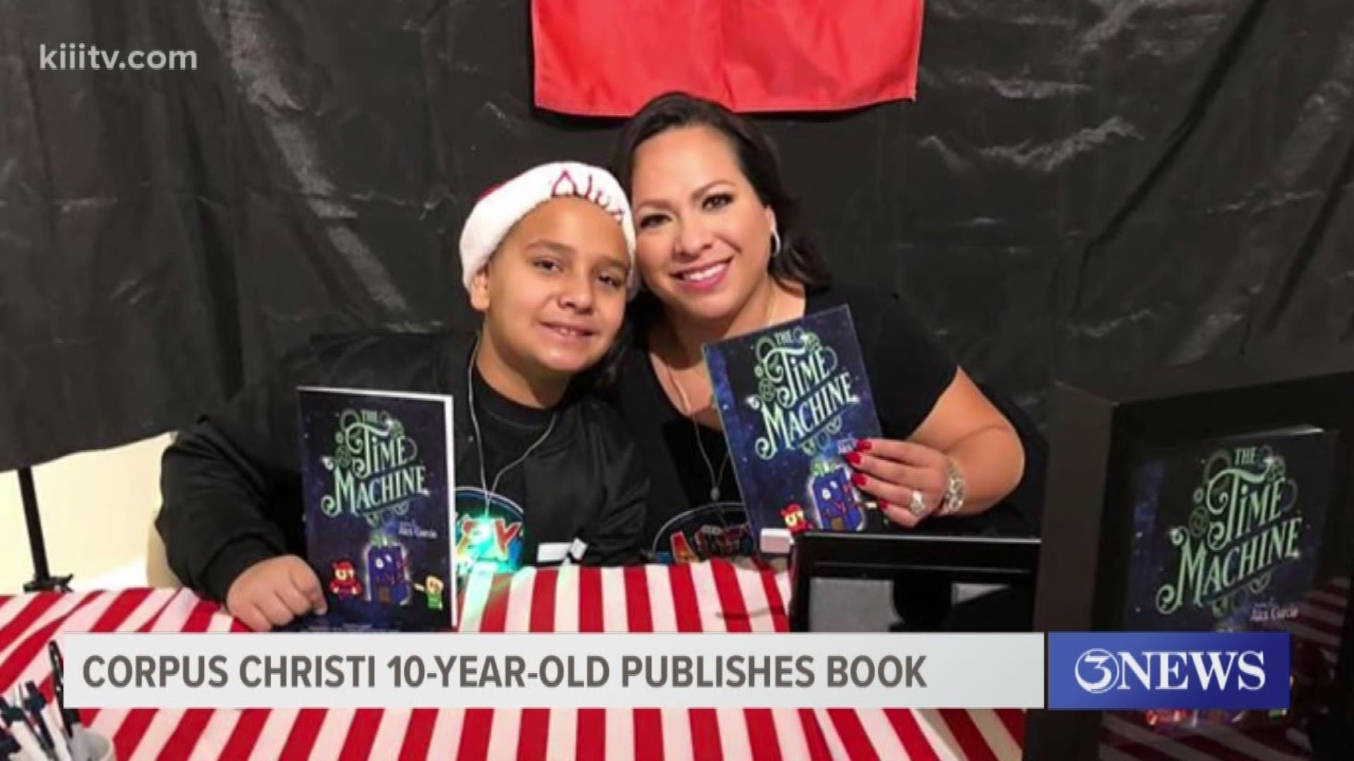 While some kids dream of becoming authors when they grow up, one Corpus Christi 10 year old has already published his first book.