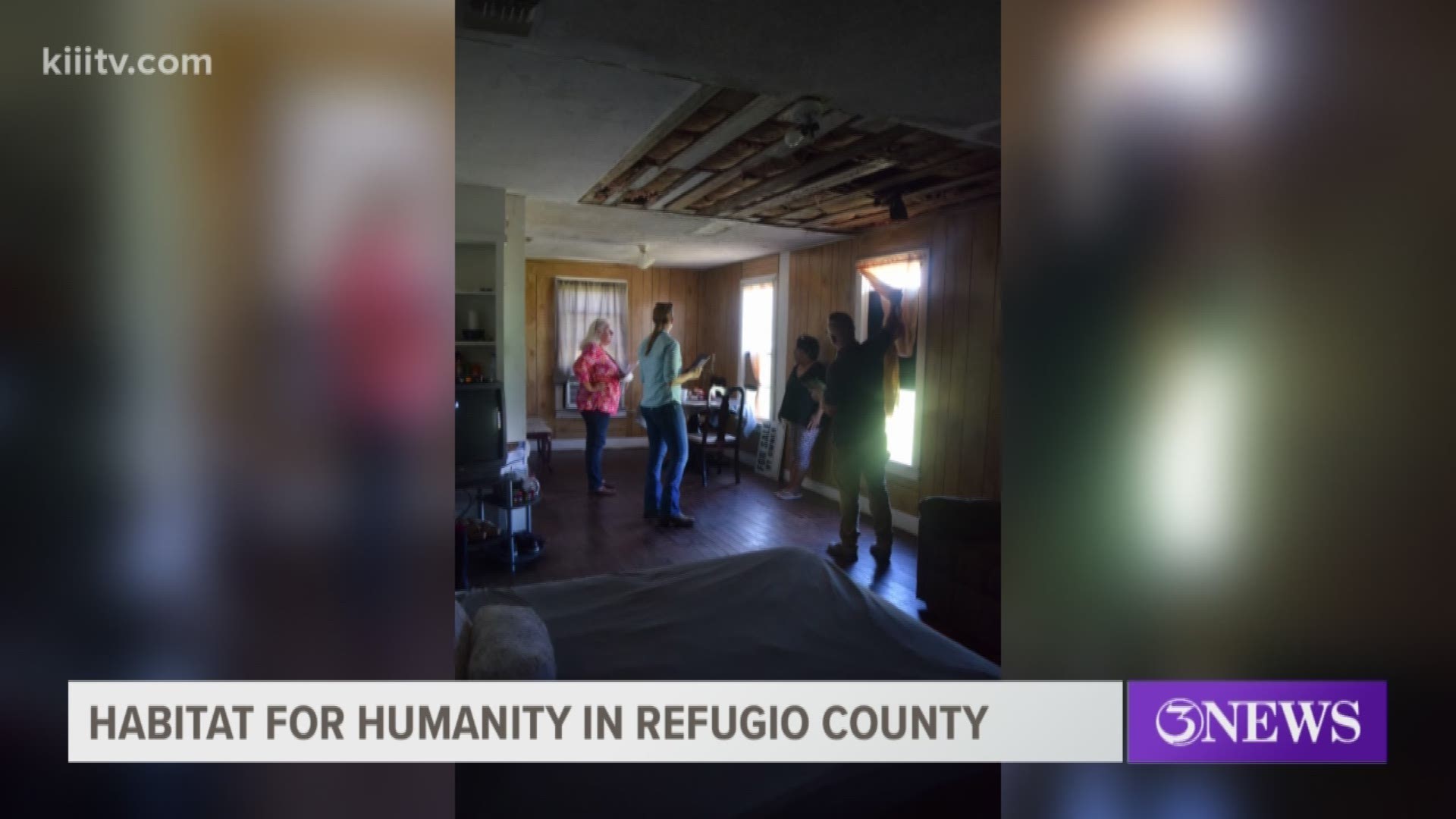 Habitat for Humanity in Refugio County announced a major grant that will help the group rebuild 10 more homes in that community, which is still trying to recover fro