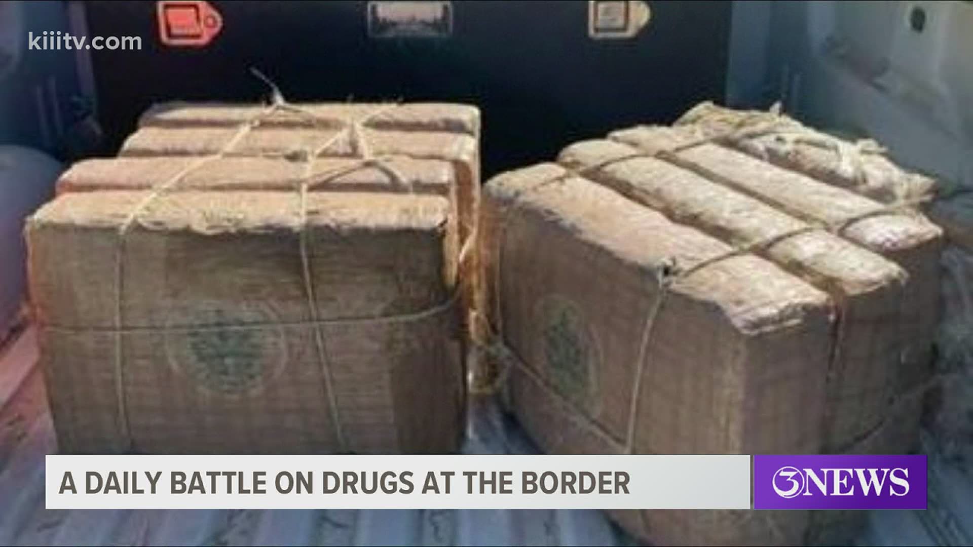 Border patrol says it has a total of 3,000 agents covering the Rio Grande Valley sector. Many of those agents are working to stop the smuggling of illegal drugs.