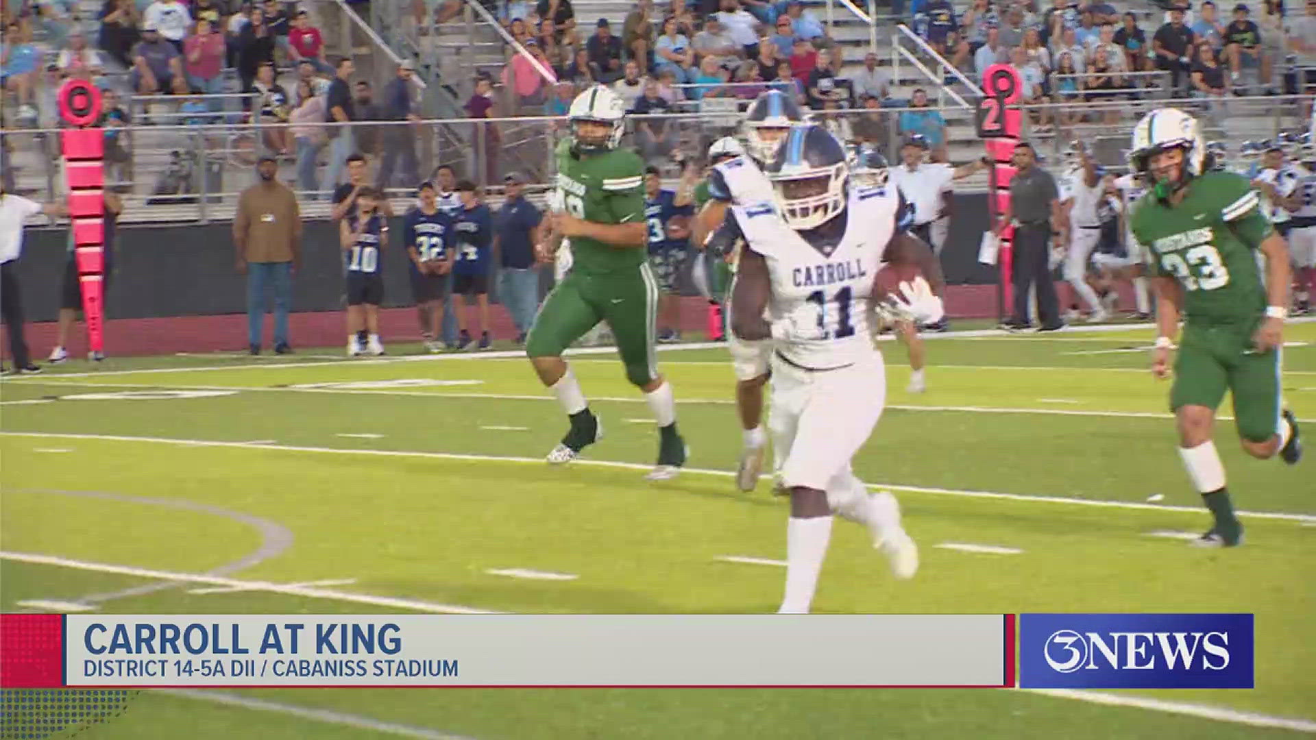 Carroll rolls against King; G-P dominates Ray; Taft defeats Banquete.