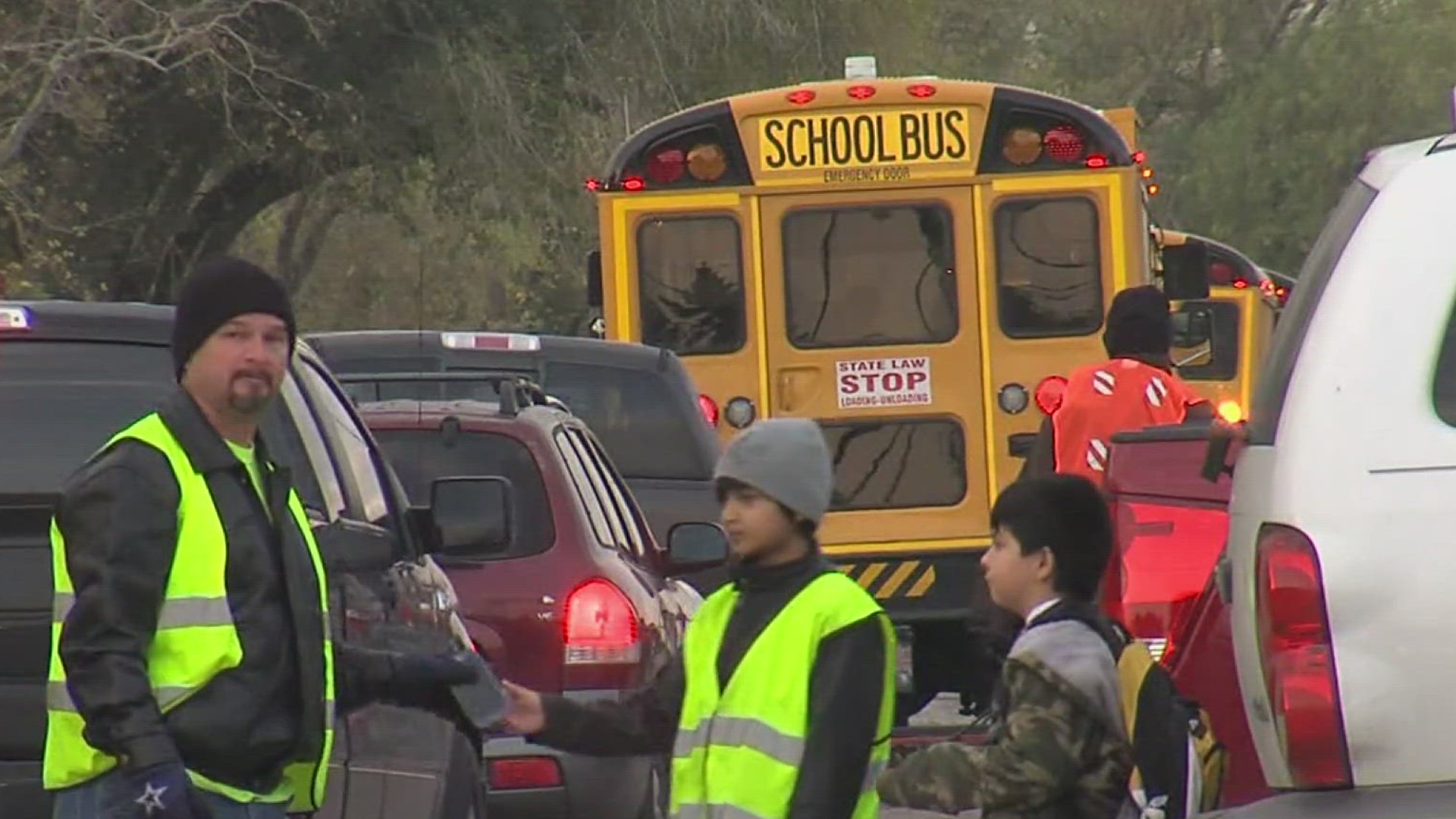 If drivers don't stop for a school bus, they can face fines up to $1,250. A second violation could be a fine up to $2,000 and a driver license suspension.