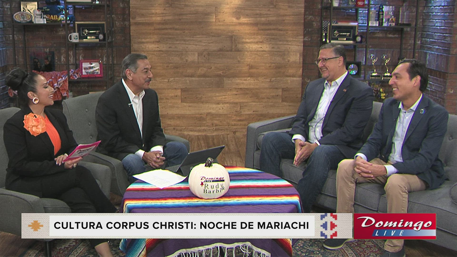 United Chamber of Commerce and IBC Bank reps joined us on Domingo Live to invite folks to their "Noche de Mariachi" fundraiser benefiting a local school fund.