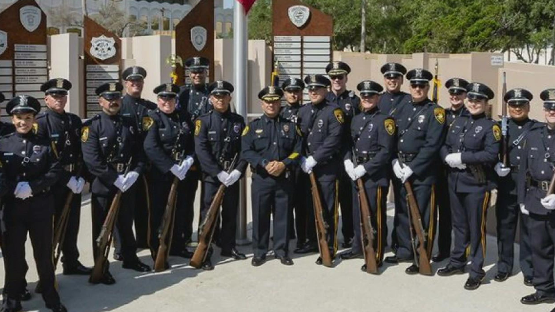 This year's event was held at the 'Nueces County Fallen Heroes Memorial.