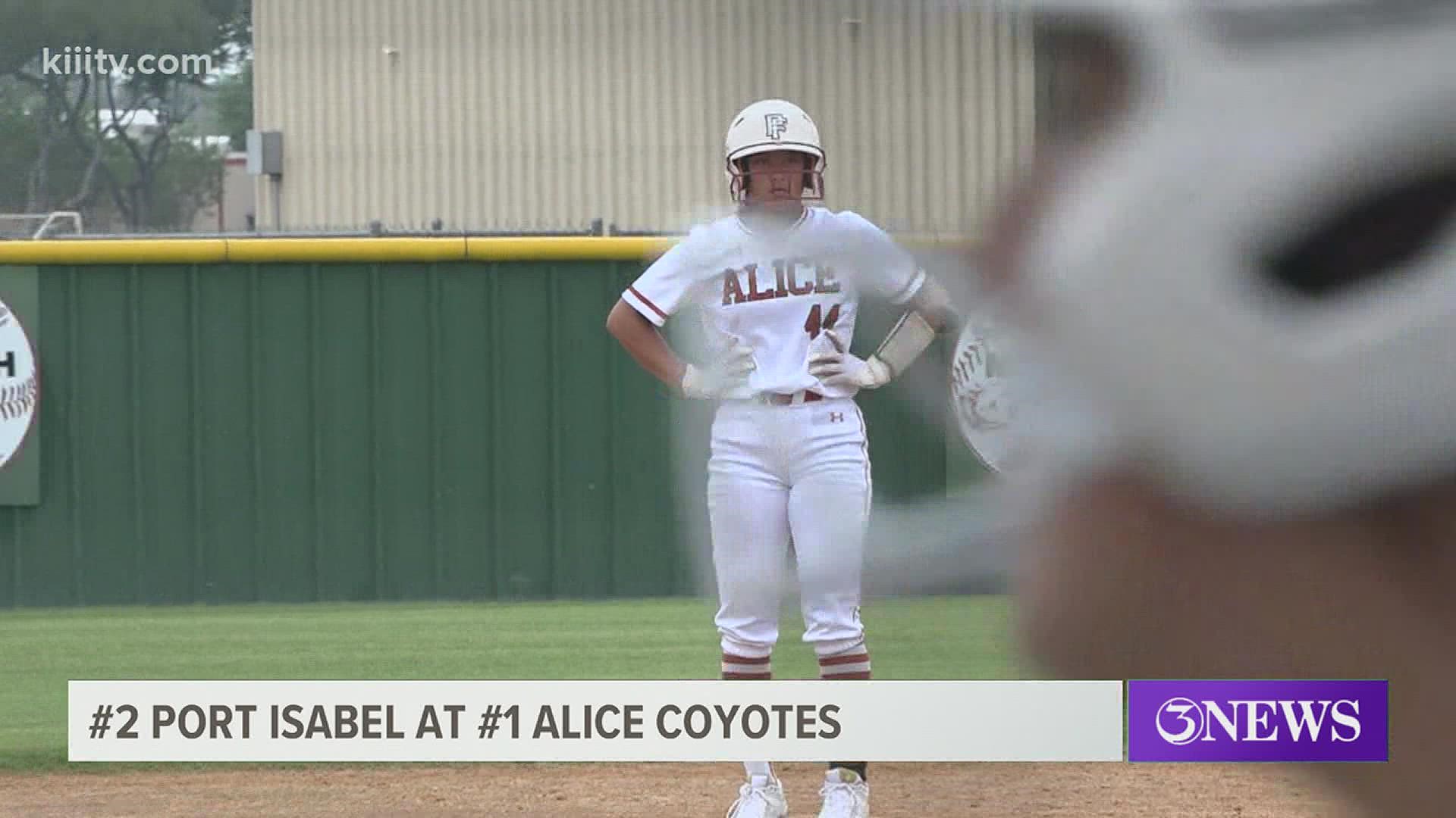 Just like Friday was a busy day in the softball world, so was Saturday. Alice beats Port Isabel 15-0 to advance and #1 Mathis beats San Diego 11-1 to win the series.