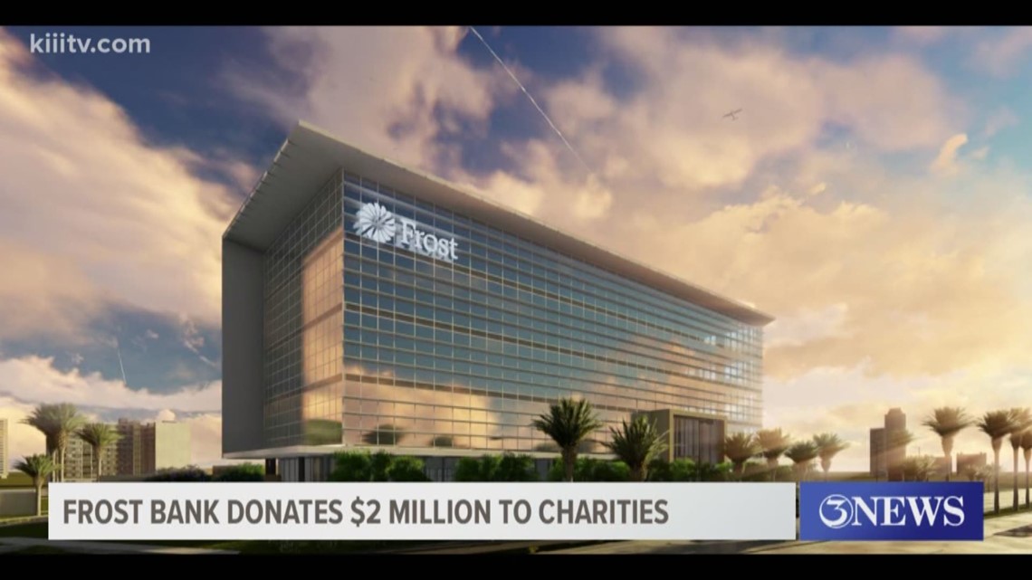 Frost Bank donates 2 million dollars to nonprofits in Texas