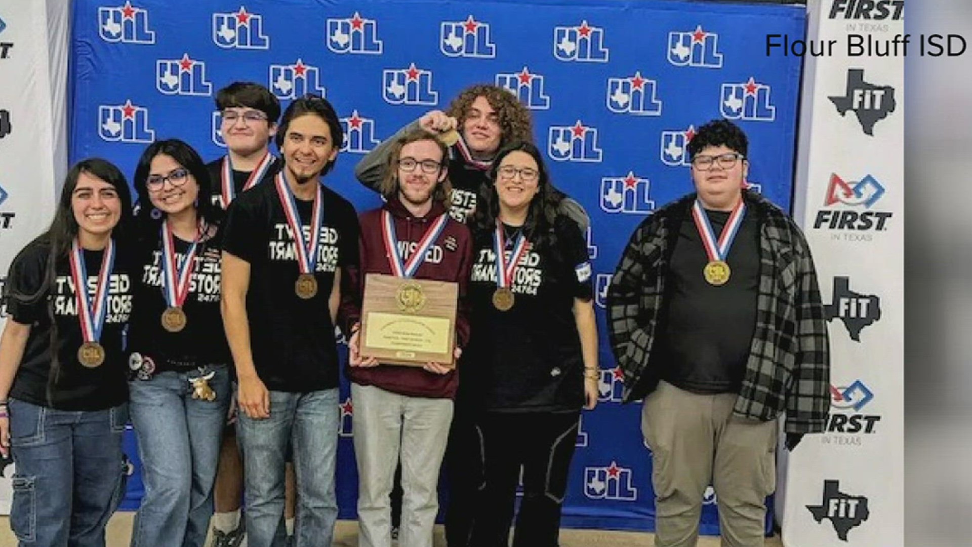 Flour Bluff High School robotics team beat all odds to become UIL state semi-finalists.