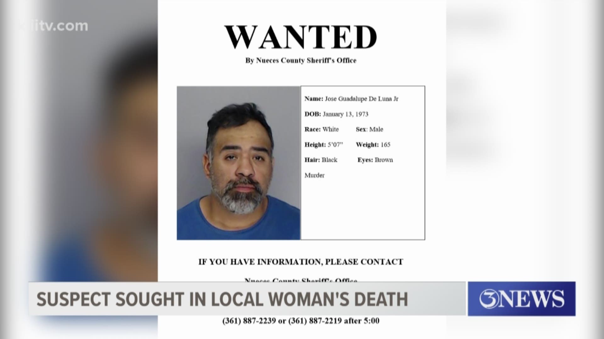 Warrant Issued For Man Suspected In Death Of Missing Corpus Christi