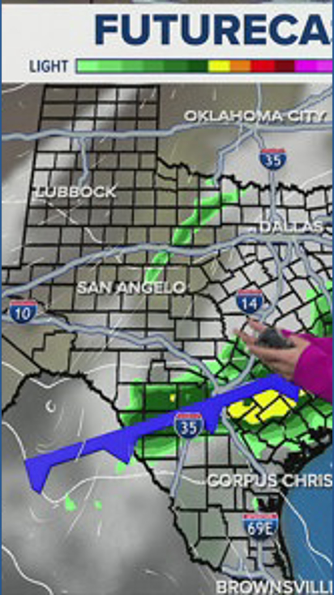 Still warm, windy, and muggy, rain chances trending up over the weekend ...